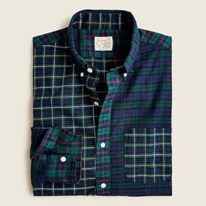 ❤️ NWT J. Crew Shirt in Tartan Mix | Size LT